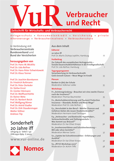 Cover of book: Sonderheft 20 Jahre iff