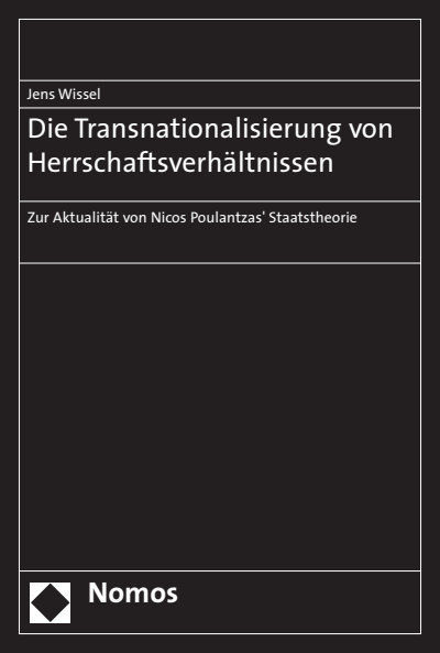 Cover of book: Die Transnationalisierung von Herrschaftsverhältnissen