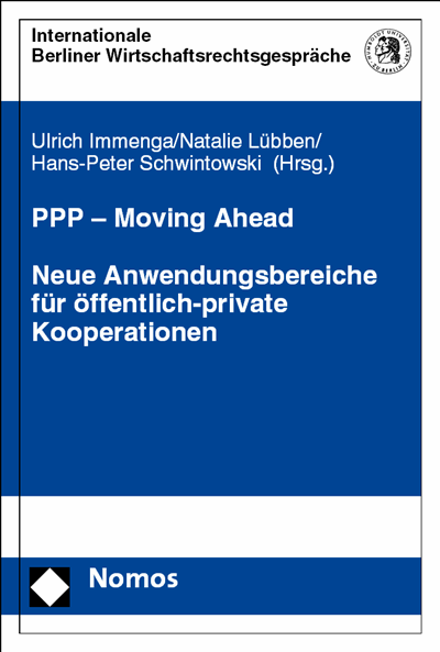 Cover of book: PPP ¿ Moving Ahead. Neue Anwendungsbereiche für öffentlich-private Kooperationen
