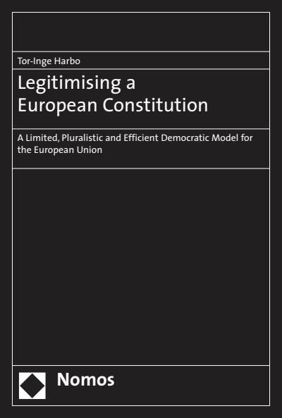 Cover of book: Legitimising a European Constitution