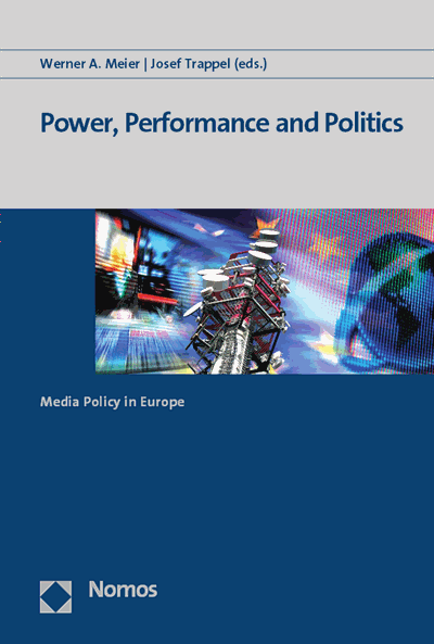 Cover of book: Power, Performance and Politics