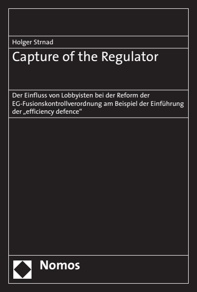Cover of book: Capture of the Regulator