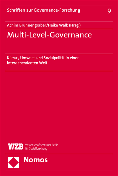 Cover of book: Multi-Level-Governance