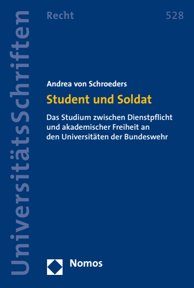 Cover des Buchs: Student und Soldat