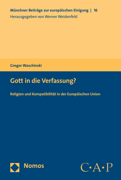 Cover des Buchs: Gott in die Verfassung?