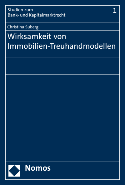 Cover des Buchs: Wirksamkeit von Immobilien-Treuhandmodellen