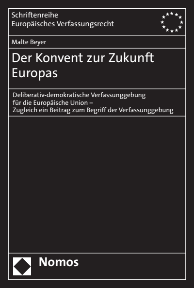 Cover des Buchs: Der Konvent zur Zukunft Europas