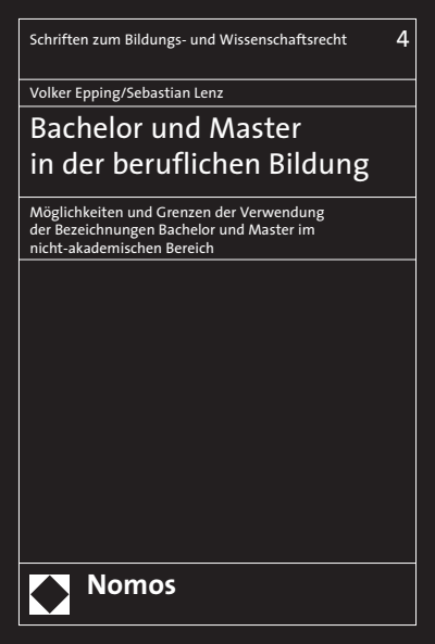 Cover des Buchs: Bachelor und Master in der beruflichen Bildung