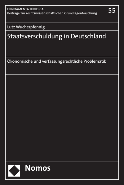 Cover of book: Staatsverschuldung in Deutschland
