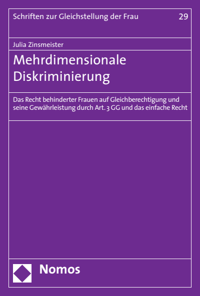 Cover of book: Mehrdimensionale Diskriminierung