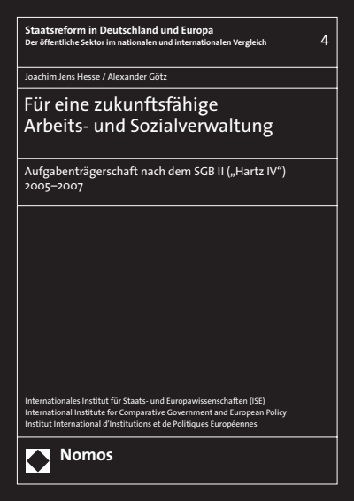 Cover des Buchs: Für eine zukunftsfähige Arbeits- und Sozialverwaltung