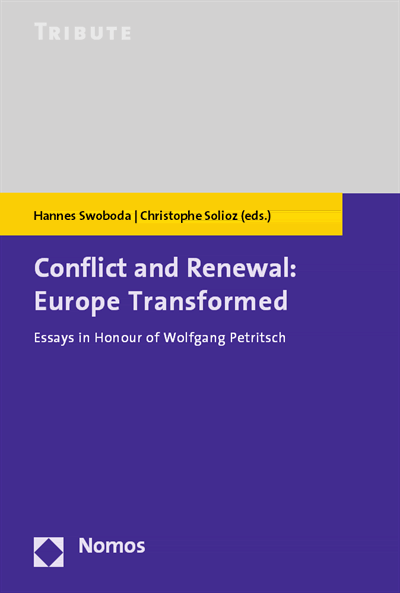 Cover des Buchs: Conflict and Renewal: Europe Transformed