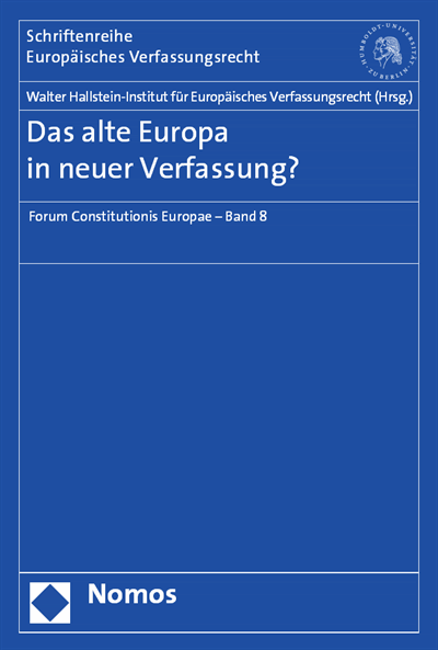 Cover des Buchs: Das alte Europa in neuer Verfassung?