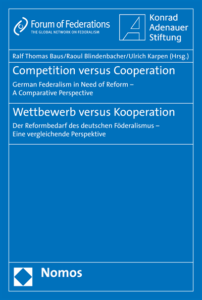 Cover of book: Competition versus Cooperation | Wettbewerb versus Kooperation