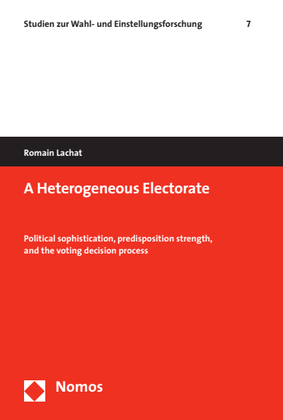 Cover of book: A Heterogeneous Electorate
