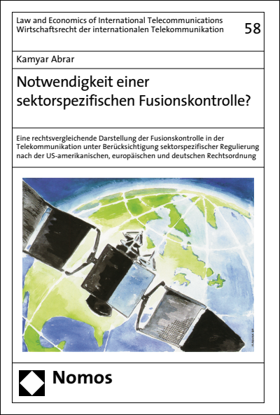 Cover des Buchs: Notwendigkeit einer sektorspezifischen Fusionskontrolle?