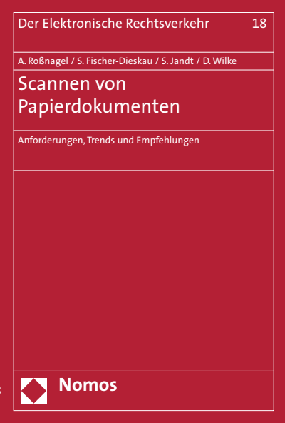 Cover of book: Scannen von Papierdokumenten