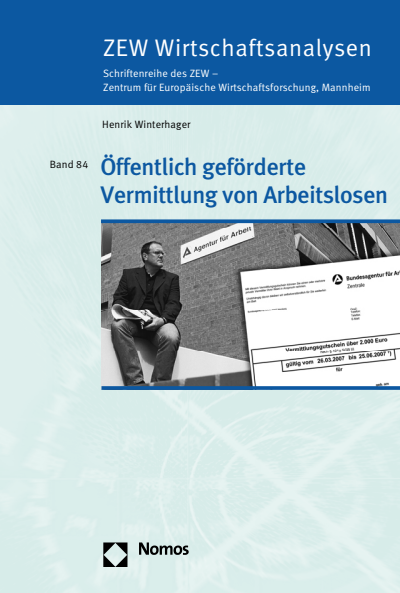 Cover of book: Öffentlich geförderte Vermittlung von Arbeitslosen