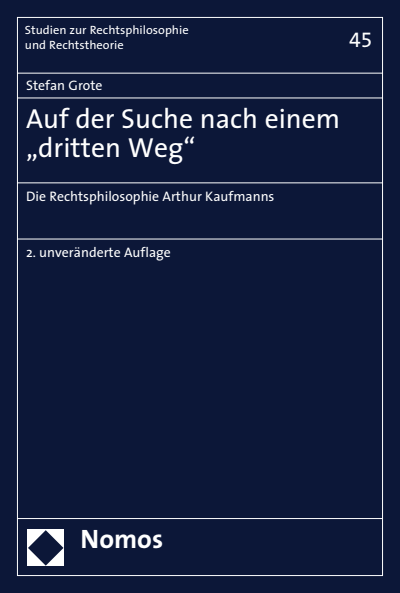 Cover des Buchs: Auf der Suche nach einem ''dritten Weg''
