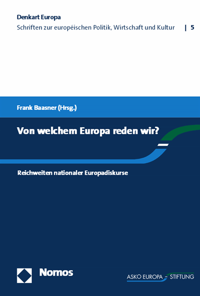 Cover of book: Von welchem Europa reden wir?
