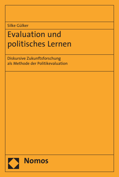Cover of book: Evaluation und politisches Lernen
