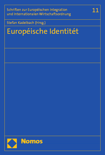 Cover des Buchs: Europäische Identität