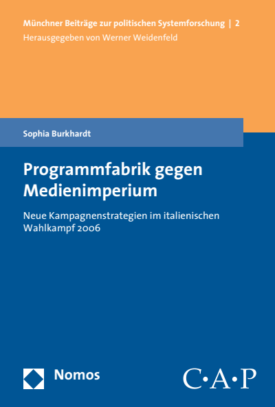 Cover of book: Programmfabrik gegen Medienimperium
