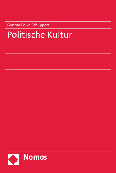 Cover of book: Politische Kultur