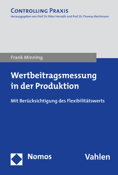Cover of book: Wertbeitragsmessung in der Produktion