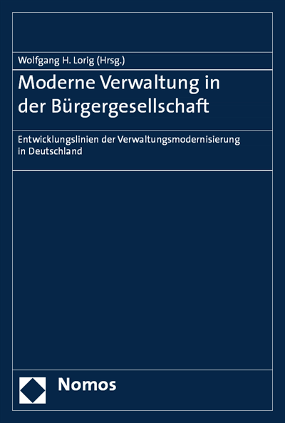 Cover of book: Moderne Verwaltung in der Bürgergesellschaft