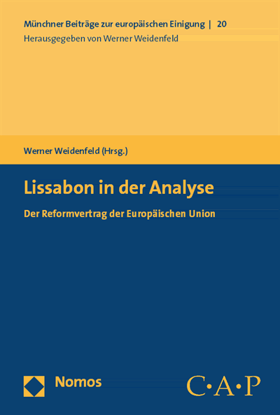 Cover of book: Lissabon in der Analyse