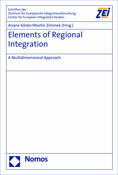 Cover of book: Elements of Regional Integration