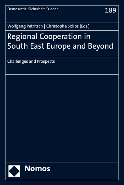 Cover des Buchs: Regional Cooperation in South East Europe and Beyond