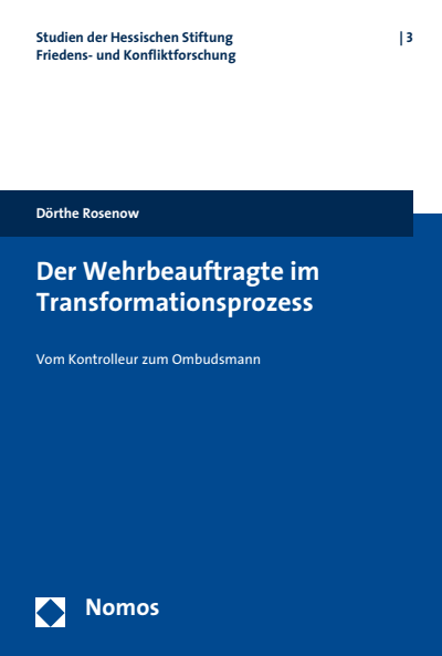 Cover of book: Der Wehrbeauftragte im Transformationsprozess