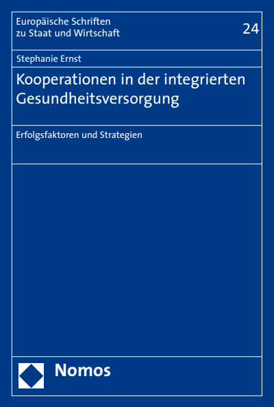 Cover of book: Kooperationen in der integrierten Gesundheitsversorgung