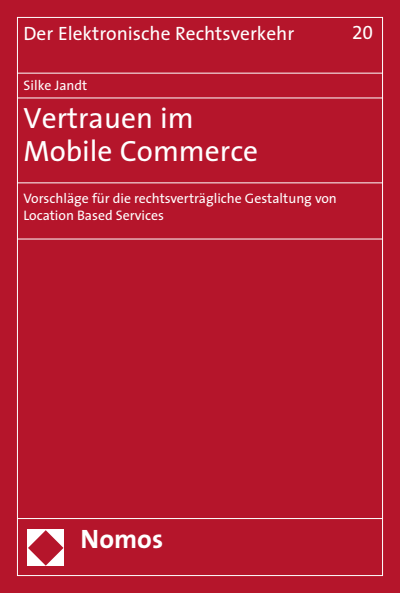 Cover of book: Vertrauen im Mobile Commerce