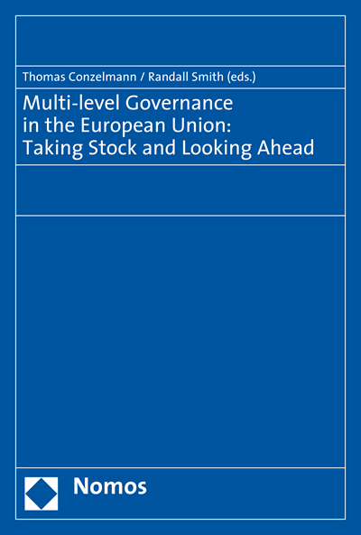 Cover of book: Multi-Level Governance in the European Union: Taking Stock and Looking Ahead