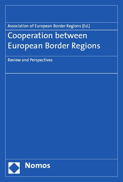 Cover of book: Cooperation between European Border Regions