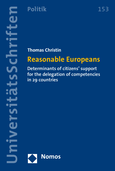 Cover des Buchs: Reasonable Europeans