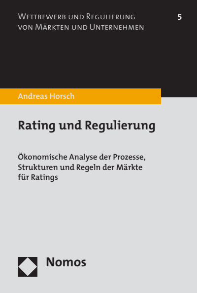 Cover of book: Rating und Regulierung