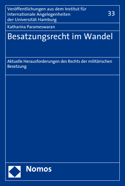 Cover of book: Besatzungsrecht im Wandel