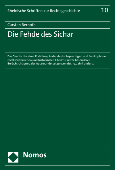 Cover of book: Die Fehde des Sichar