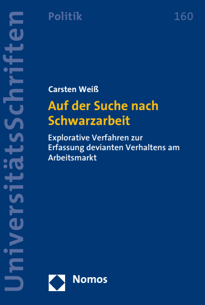 Cover des Buchs: Auf der Suche nach Schwarzarbeit