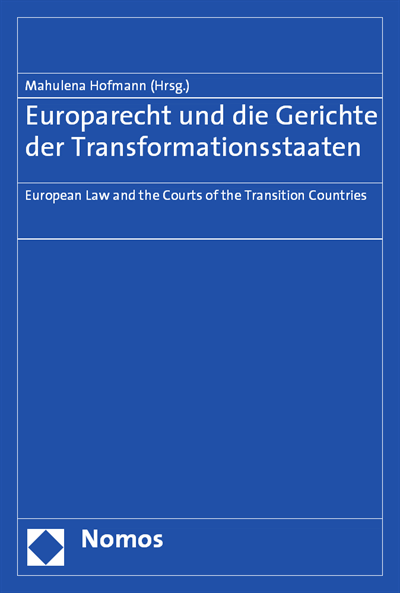 Cover des Buchs: Europarecht und die Gerichte der Transformationsstaaten
