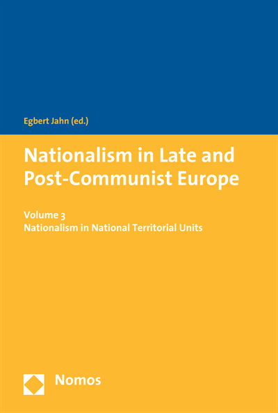 Cover of book: Nationalism in Late and Post-Communist Europe