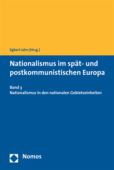 Cover of book: Nationalismus im spät- und postkommunistischen Europa
