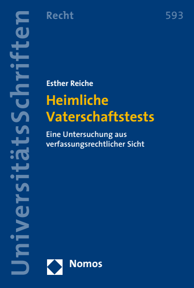 Cover des Buchs: Heimliche Vaterschaftstests