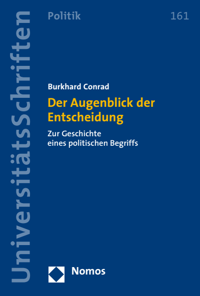 Cover des Buchs: Der Augenblick der Entscheidung