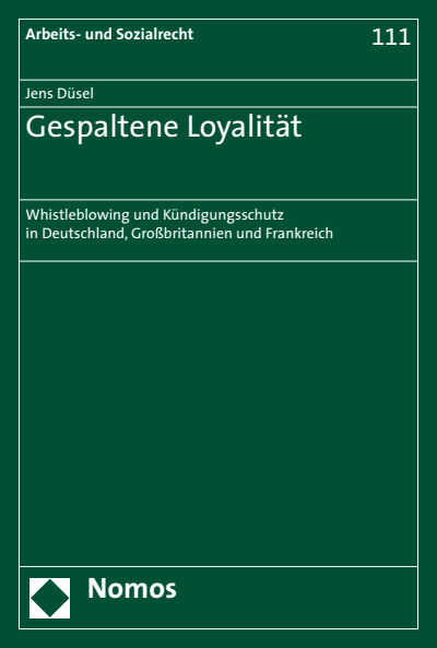 Cover des Buchs: Gespaltene Loyalität