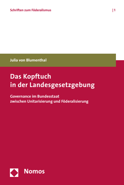 Cover of book: Das Kopftuch in der Landesgesetzgebung